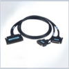 PCL-10251 100-Pin to two 50-Pin SCSI Cable