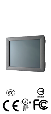 TPC-1271H 12.1" SVGA TFT LED LCD Intel® Atom Dual-Core D525 Touch Panel Computer
