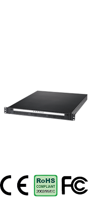 ACP-1320MB 1U Rackmount Chassis for ATX/MicroATX Motherboard with Dual SAS/SATA HDD Trays