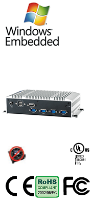 ARK-2120L Intel® Atom Dual Core N2600/D2550 with Multiple I/Os Fanless Box PC