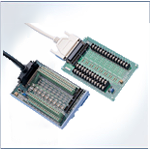 PCLD-8710 DIN-rail Wiring Terminal Board with CJC Circuit