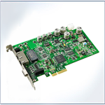 PCIE-1172 2-port PCI Express Intelligent GigE Vision Frame Grabber
