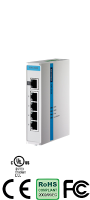 EKI-3525 5-port 10/100Mbps Unmanaged Industrial Ethernet Switch