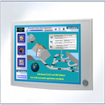 FPM-5192G 19" SXGA Industrial Monitors with Resistive Touchscreens