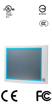 IPPC-6192A 19"SXGA TFT LCD LED Backlight Core i7/i5/i3 Industrial Panel PC