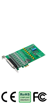 PCIE-1620B 8-port RS-232 PCI Express Communication Card