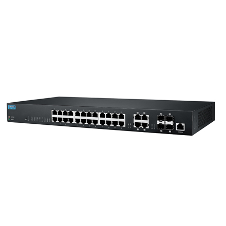 EKI-7428G-4CA 24G+4G Combo Port L2 Managed Switch