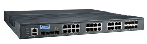 EKI-9728G-4X8CI 4 x 10GbE + 16GE + 8GE Combo L3 Managed Ethernet Switch, -40~85℃ - Image 3