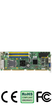PCE-5120 LGA775 Core 2 Duo Processor Card with PCI Express/VGA/Dual GbE LAN