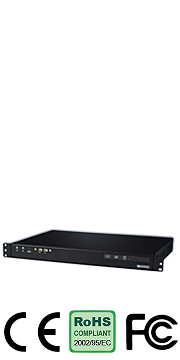 IPC-100-60SE 1U Compact Fanless System with Intel® Atom N450 on Board
