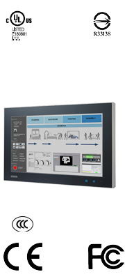 SPC-1840WP 18.5" WXGA TFT LCD stationary Multi-Touch Panel Computer with AMD dual-core processor
