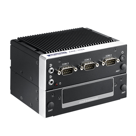 ARK-1124C Intel® Celeron™ N3350 DC SoC With Four Serial Ports Modular Fanless Box PC