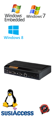 DS-370 Intel® Celeron® Quad Core J1900 Fanless Digital Signage Player