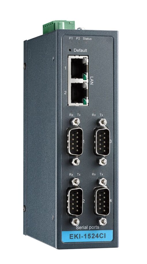 EKI-1524CI 4-port RS-422/485 Serial Device Server - Isolation, Wide Temperature - Image 3