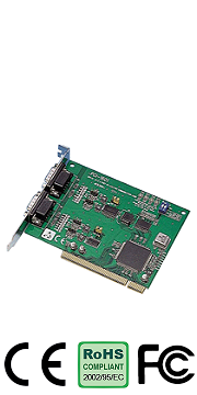 PCI-1601A 2-port RS-422/485 PCI Comm Card