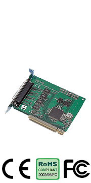 PCI-1610A 4-port RS-232 PCI Communication Card (4 DB25)