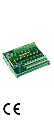 PCLD-8810I 68-pin SCSI DIN-rail Wiring Board with CJC