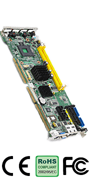 PCA-6008 Socket 479 Pentium® M SBC with VGA/DVI/Dual GbE
