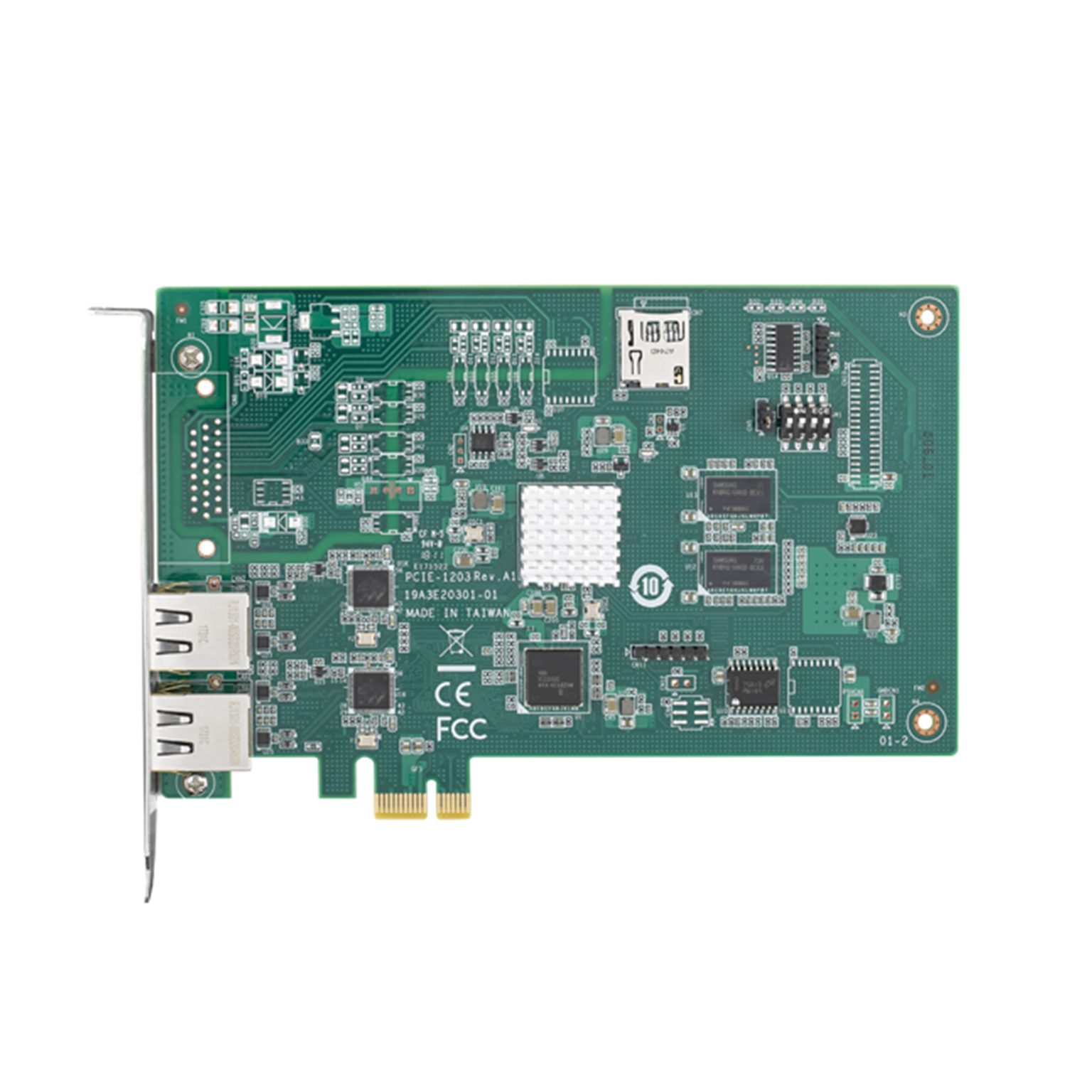 Pcie Card Timecode PCIE-1203IO EtherCAT IO Master PCIE Card - Semaphore Systems