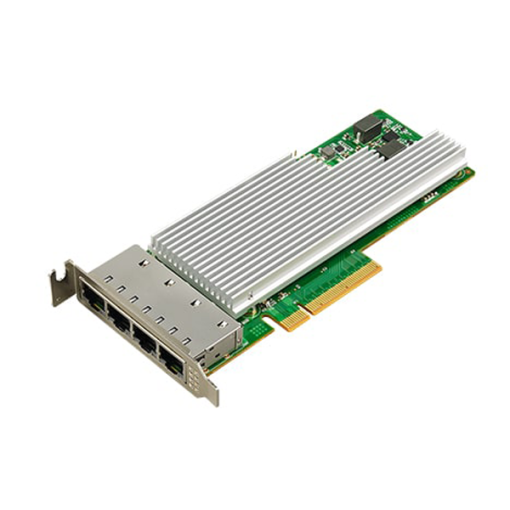 PCIE-2231 Quad Port Copper 10GBase-T Ethernet PCI Express Server Adapter with Intel® XL710-BM1