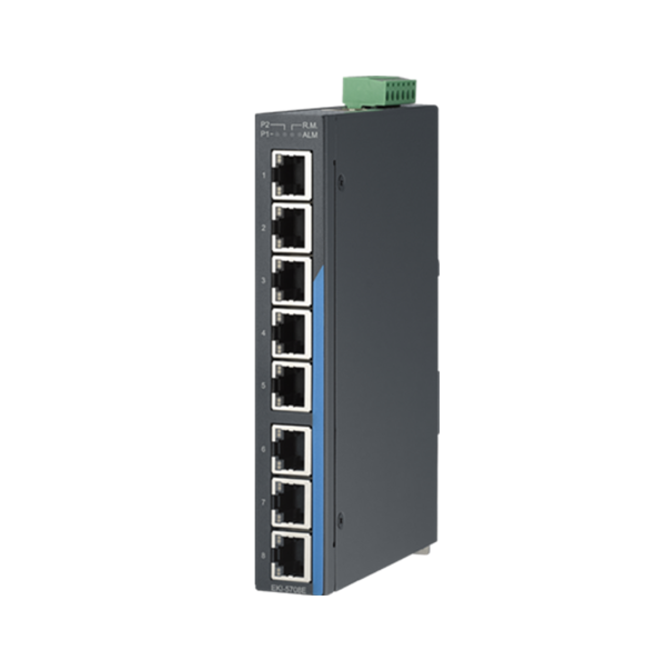 EKI-5708E-I 8 FE Port Managed Industrial Ethernet Switch