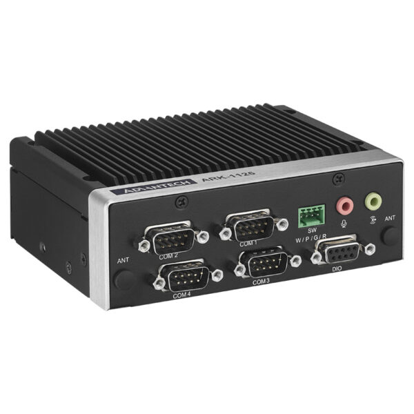 ARK-1125C Intel® Atom® Processor x7211E DC SoC with Four Serial Ports, HDMI, GbE, GPIO, Remote Switch, USB x4