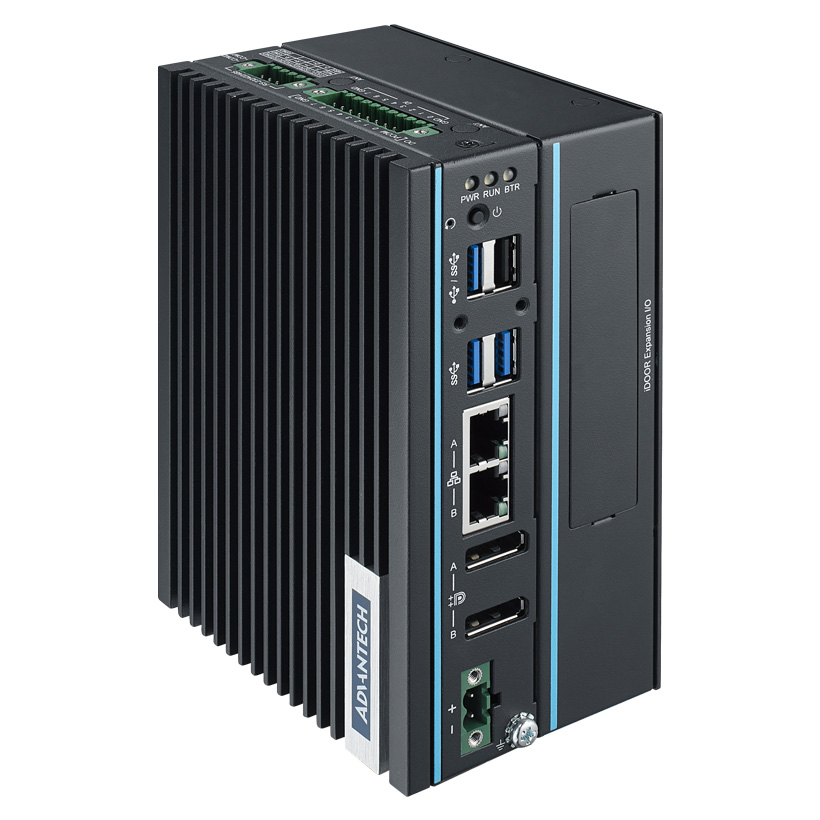 UNO-137 V2 Small-Size Integrated DIN-Rail IPC with Intel® Atom® x6413E and x6425RE