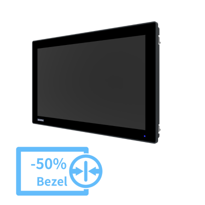 FPM-S15W 【Slim Bezel】15.6" (16:9) modular front slim bezel display design compatible with TPC-B610, TPC-B520, TPC-B300 models - Image 2