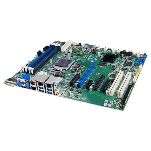 ASMB-787 ATX server board for Intel® Xeon® W & 10th Gen Core with legacy PCI slots and IPMI for system integration, workstations, and remote servers.